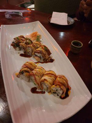 Dynamite and Amazing rolls