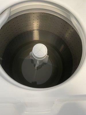 Clogged laundry machines with mold