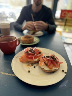 Bagel with Lox