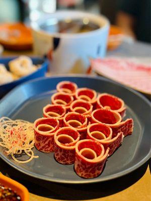 Thick Cut Boneless Wagyu Beef.