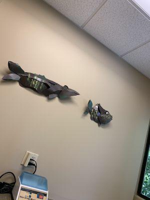 Cute fish decor