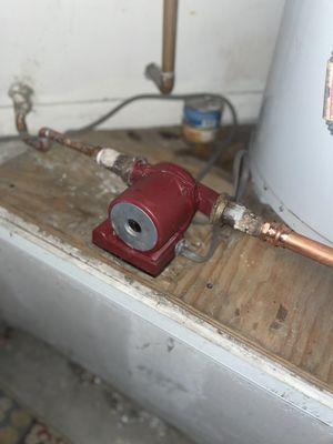 Pump without a sensor installed backwards