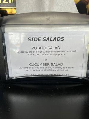 Side salads