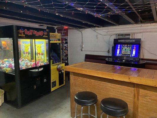 Arcade in the basement!