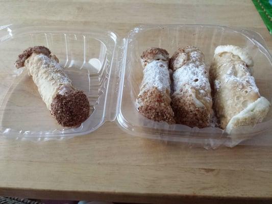 Double Chocolate, Traditional (2x), Key Lime Cannoli