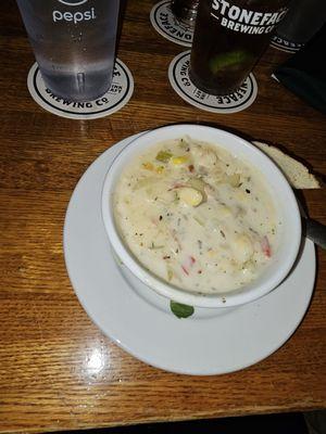 I think this was fish chowder