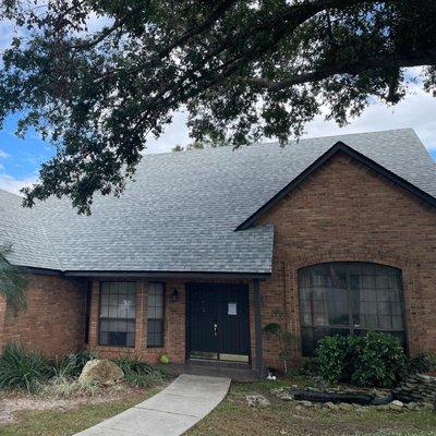 steep pitch roof with superior materials