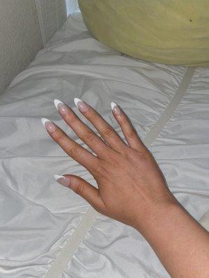 Almond French Tip