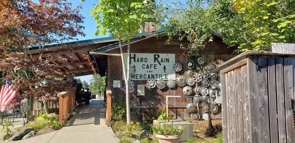 Entrance to the shop