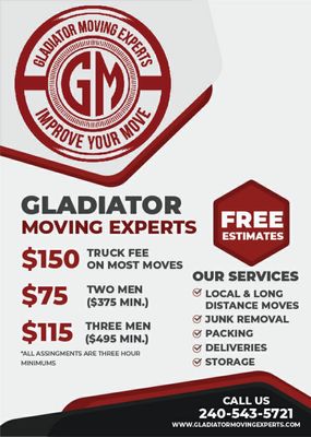 Gladiator Moving Experts