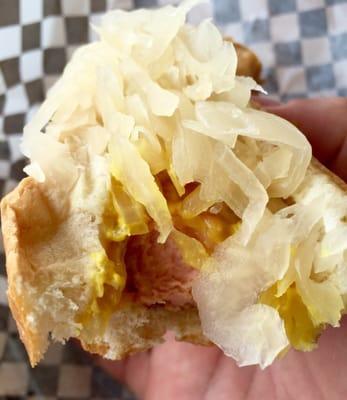 Kraut Dog goodness