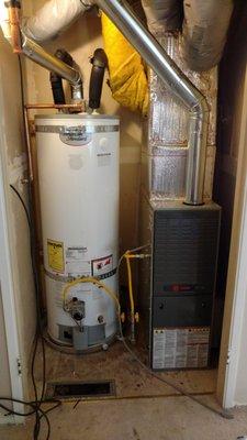 Water Heaters and Furnace Installs