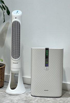 Fans & air purifiers to filter the air