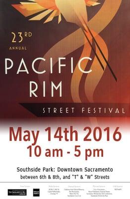 NO LONGER IN OLD SAC. https://www.yelp.com/events/sacramento-pacific-rim-street-fest-2016