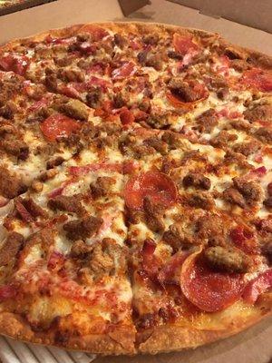 Meat Lover's thin crust