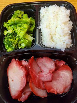 BBQ pork bento