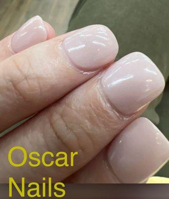 Horrible set from Oscar Nails and spa. Taken one day after getting them done!