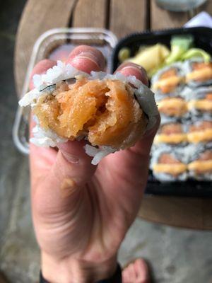 Salmon roll "jelly"