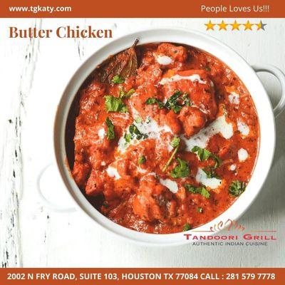 Butter chicken (CHICKEN MAKHANI )