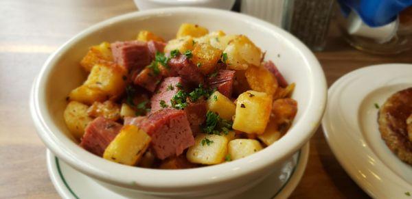 Great corn beef hash