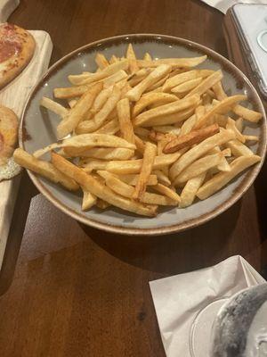 Some fries as well nice and crispy