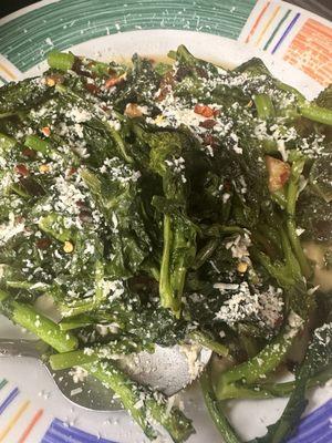 Sautéed broccoli rabe