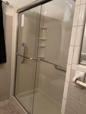 Converted shower