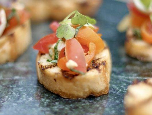 Heirloom Tomato Bruschetta