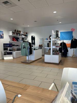 The store inside