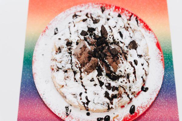 Cookies and Cream Funnel Cake