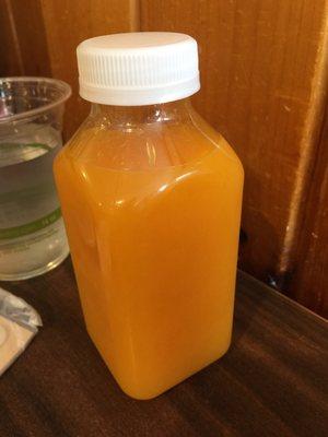 Orange juice.