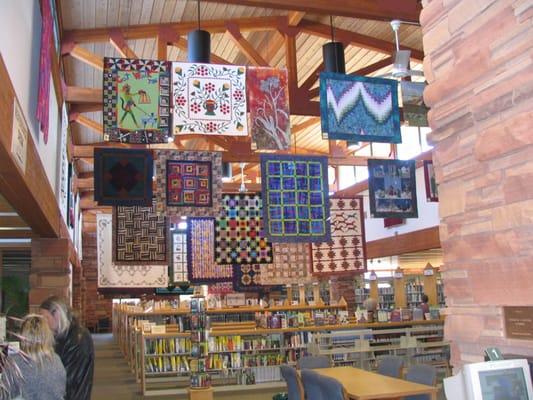 We will steal your heart during the the annual Quilt display.  Check our events calendar to learn the dates.