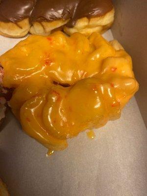 Orange Old Fashion Donut