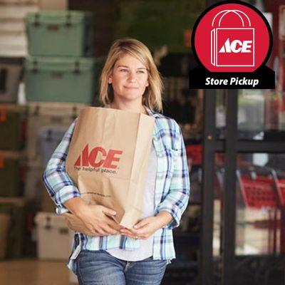 When you shop on www.acehardware.com , you can now place your order online & pickup at your local Ace store whenever it's ready!