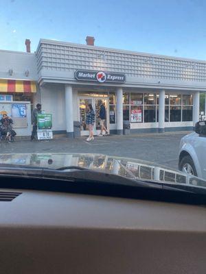 People going up to the store in the store being closed when hours are open!