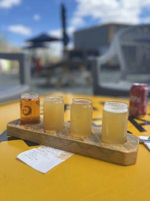 Beer flight! So good! Would come back again!