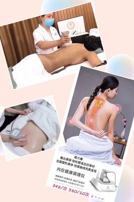 治疗腰酸背痛。Treatment of lumbago and backache.