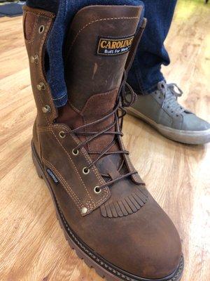 Carolina WP construction/logger boot is an amazing value for under $140 dollars. In that  range nothing is comparable.