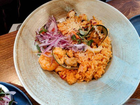 Arroz con mariscos