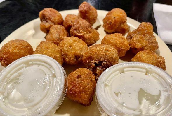 Fried mushrooms