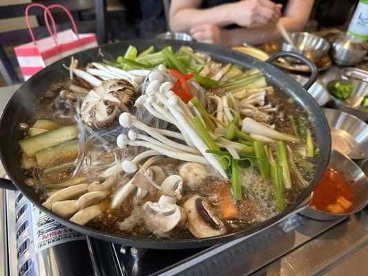 Beef hot pot