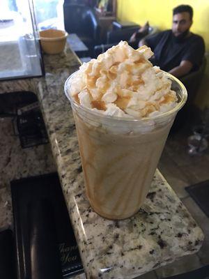 Caramel frappe