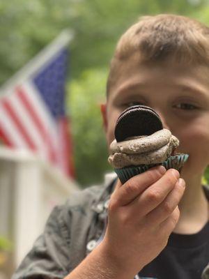 Oreo cupcake!