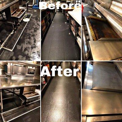 Keep your restaurant & kitchen clean! One less thing to worry about while growing your business. Call for a FREE quote!