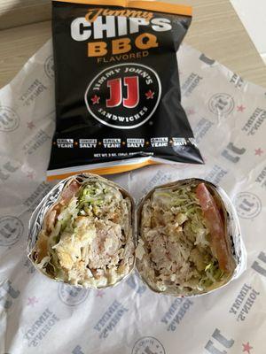 Chicken Caesar Wrap @ Jimmy John's.