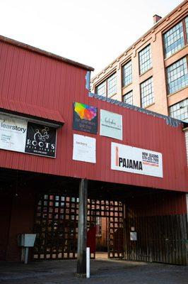 Pajama Factory entrance