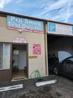 Pro Smog Test Only