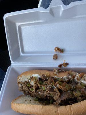 Philly cheesesteak