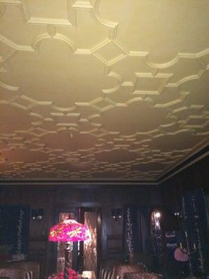 Dining room ceiling