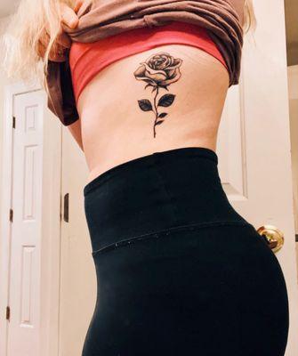 Rose Rib tattoo!